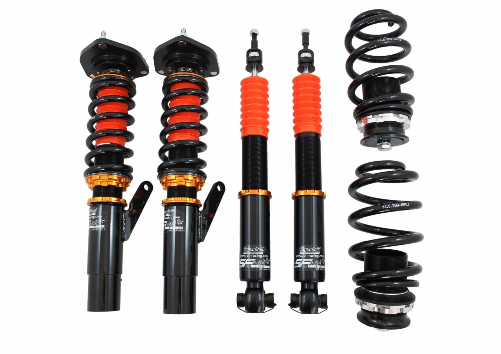 SF Racing Track Coilovers for 2012-2017 Audi RS7 AWD (4G8)