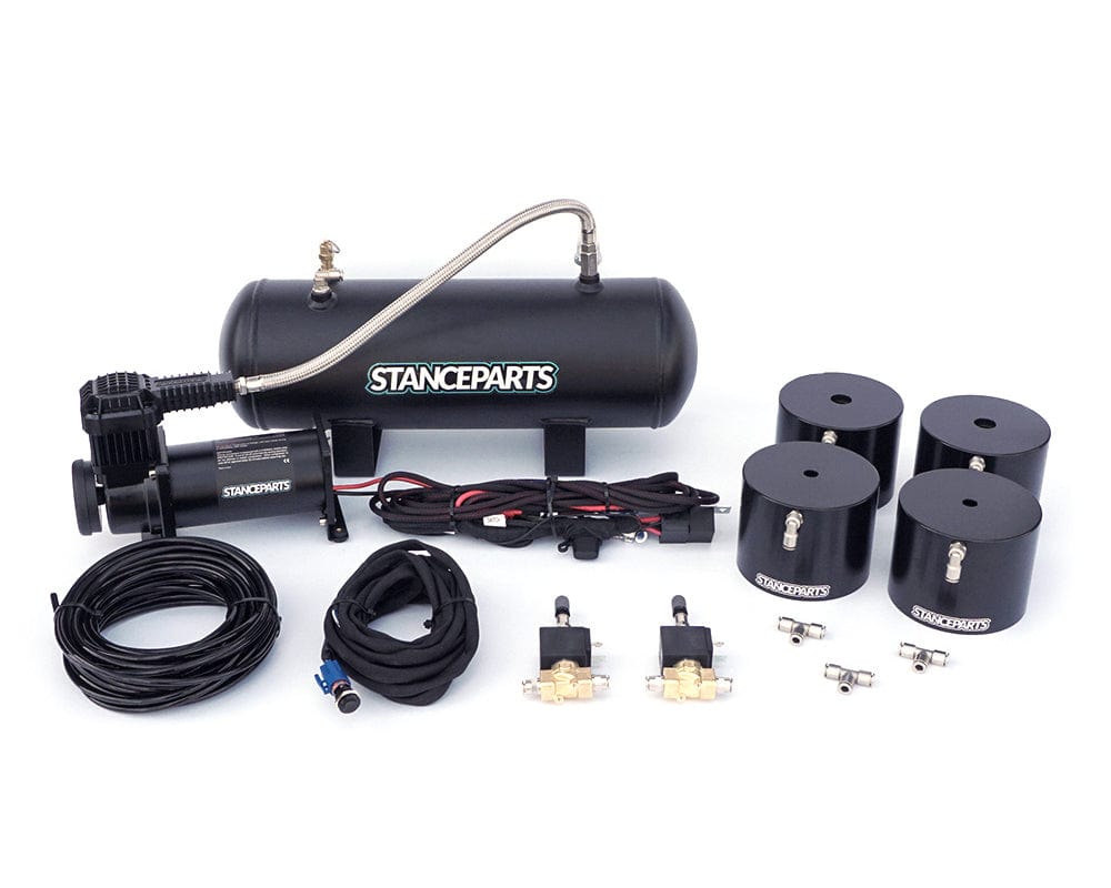 stanceparts エアカップ　シャフト22mm Stanceparts Universal Air Cup Kit - Front & Rear – SPRINGRATES®