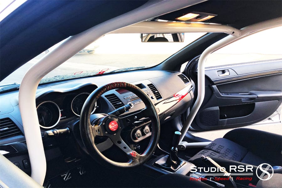 Studio RSR 6-Point Roll Cage for 2008-2015 Mitsubishi Lancer Evolution X (CZ4A)