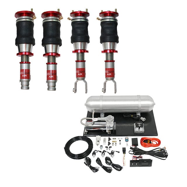 TruHart AirPlus Air Struts w/ VERA Basic Management for 1994-2001 Acura Integra (DC2/DB7/D88) TH-H1002+TH-MM03