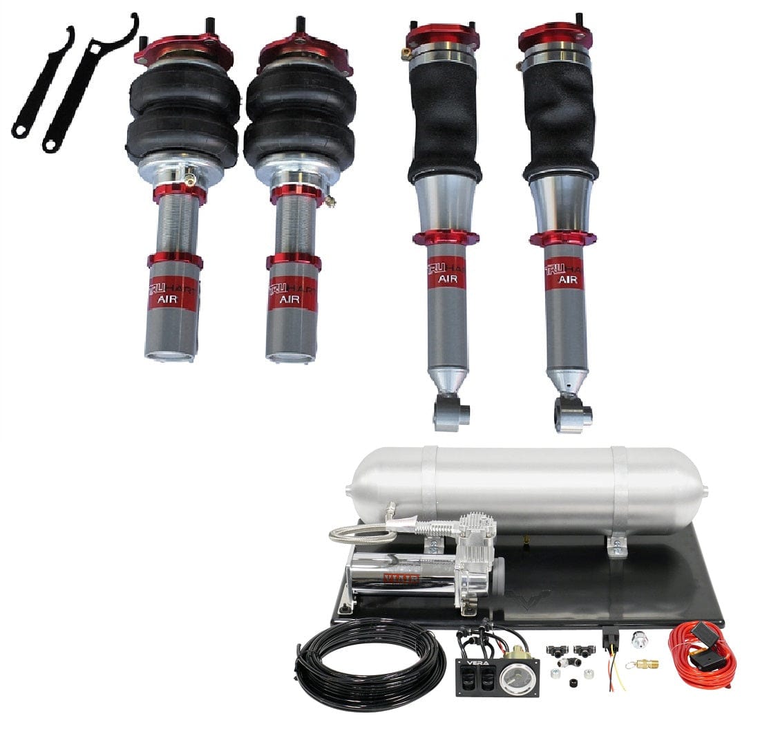 TruHart AirPlus Air Struts w/ VERA Basic Management for 1995-1998 Nissan 240SX (S14) TH-N1002+TH-MM03
