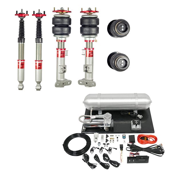 TruHart AirPlus Air Struts w/ VERA Element Management for 2001-2005 BMW 330xi (E46) TH-B1003+TH-MM02