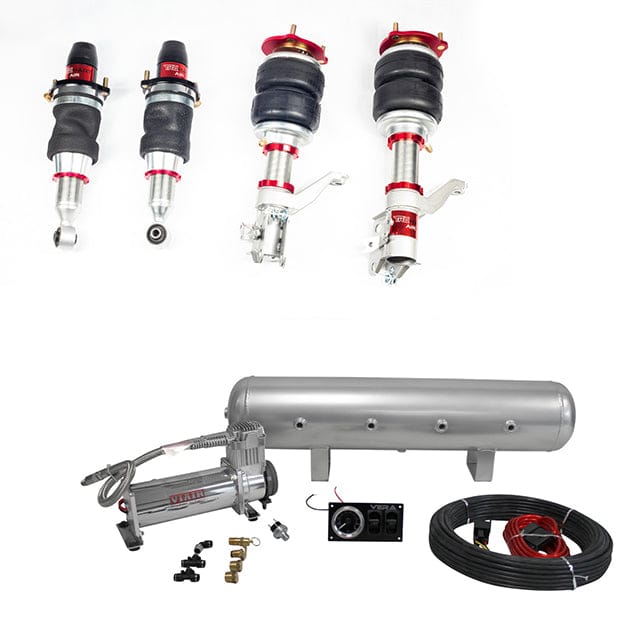 TruHart AirPlus Air Struts w/ VERA Element Management for 2001-2005 Honda Civic (ES) TH-H1011+TH-MM02
