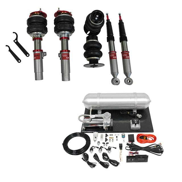 TruHart AirPlus Air Struts w/ VERA Element Management for 2011-2018 Volkswagen Jetta MK6 (Typ 16) TH-V1003+TH-MM02