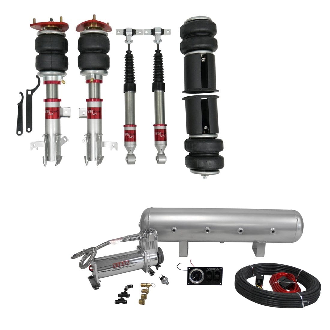 TruHart AirPlus Air Struts w/ VERA Essential Management for 2005-2010 Honda Odyssey (RL3/RL4) TH-H1013+TH-MM01