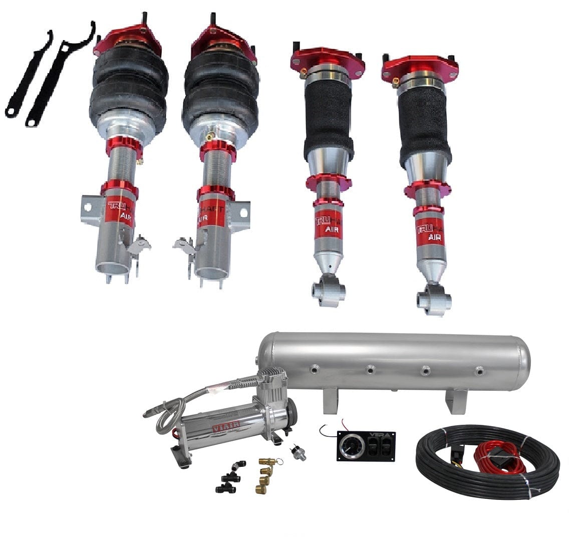 TruHart AirPlus Air Struts w/ VERA Essential Management for 2008-2024 Subaru Impreza (GH/GR/GJ/GK) TH-S1003+TH-MM01
