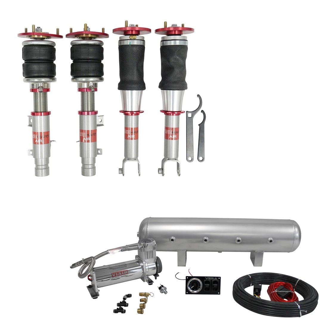 TruHart AirPlus Air Struts w/ VERA Essential Management for 2013-2017 Honda Accord (CV1/CV2) TH-H1010+TH-MM01
