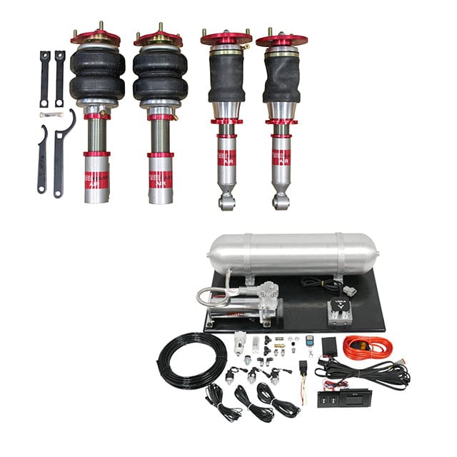 TruHart AirPlus Air Struts w/ VERA Evo Bluetooth Management for 2000-2003 Nissan Maxima (A33) TH-N1003+TH-ME02