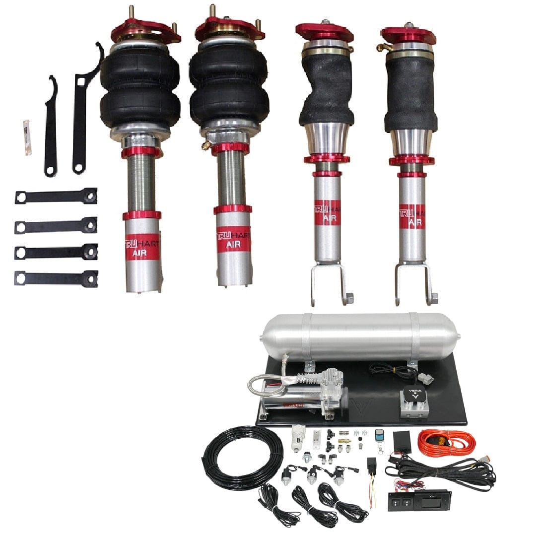 TruHart AirPlus Air Struts w/ VERA Evo Bluetooth Management for 2002-2006 Nissan Altima (L31) TH-N1004+TH-ME02