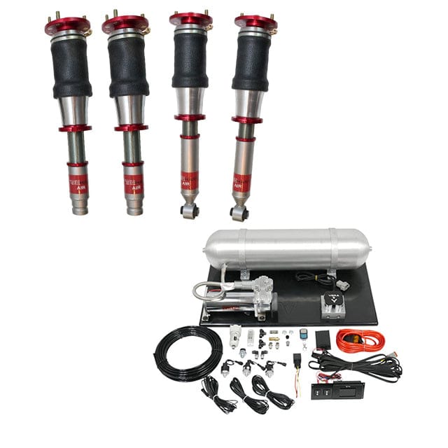 TruHart AirPlus Air Struts w/ VERA Evo Bluetooth Management for 2004-2008 Acura TL (UA6/UA7) TH-H1008+TH-ME02