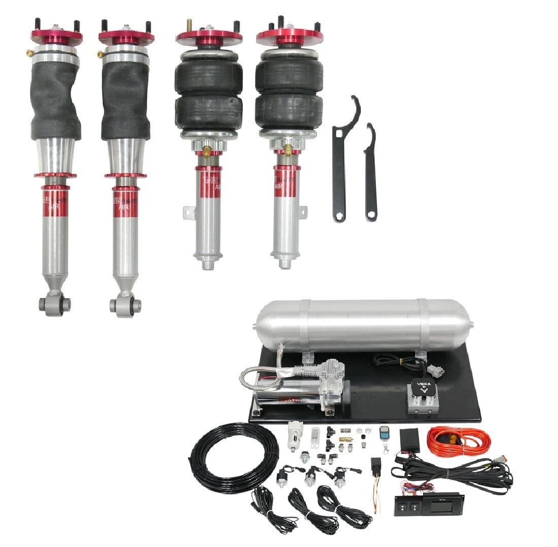TruHart AirPlus Air Struts w/ VERA Evo Bluetooth Management for 2006-2013 Lexus IS F AWD (USE20) TH-L1003-1+TH-ME02