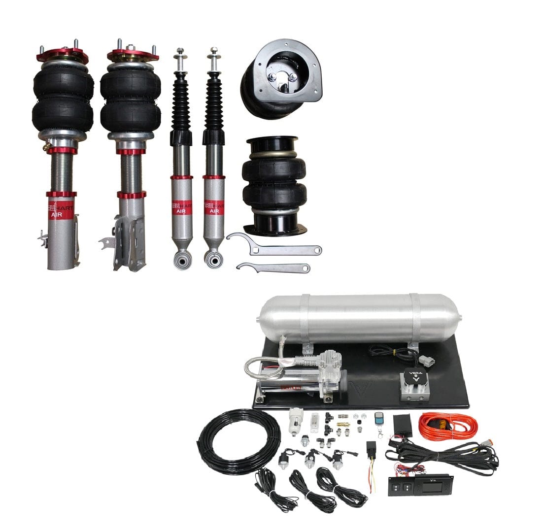 TruHart AirPlus Air Struts w/ VERA Evo Bluetooth Management for 2014-2015 Honda Civic Si (FB6/FG4) TH-H1005-2+TH-ME02