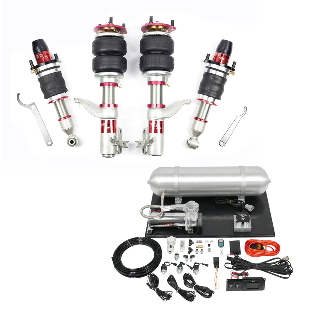 TruHart AirPlus Air Struts w/ VERA Evo Management for 2012-2016 Honda CR-V (RM1/RM3) TH-H1019+TH-ME01