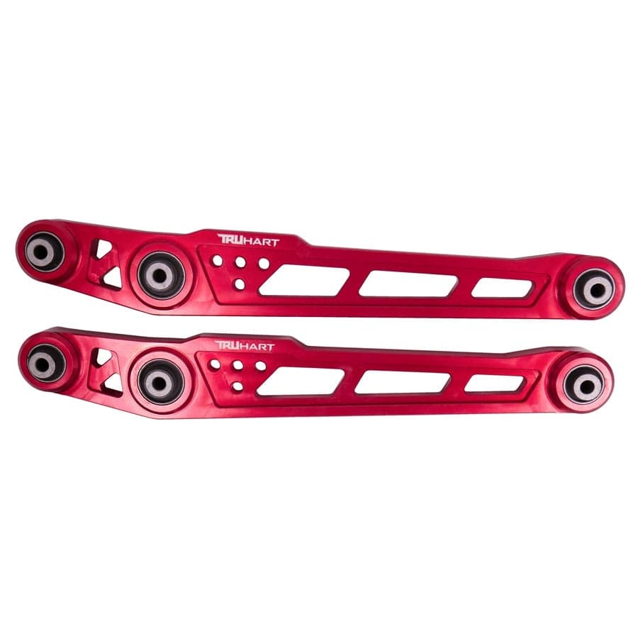 TruHart Rear Lower Control Arms (Red) for 1996-2000 Honda Civic (EK) TH-H102-RE