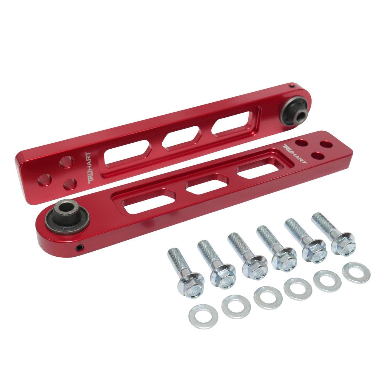 TruHart Rear Lower Control Arms (Red) for 2002-2006 Acura RSX (DC5) TH-H103-RE
