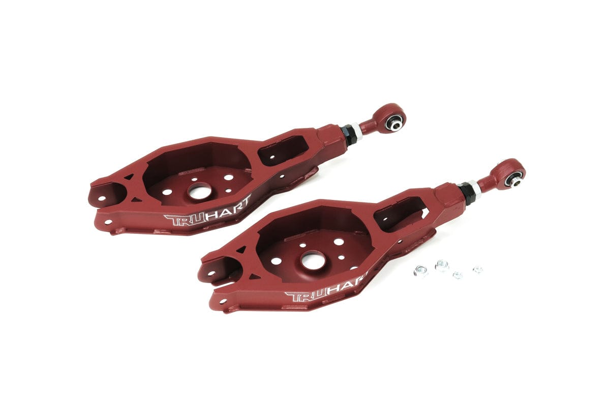 TruHart Rear Lower Control Arms w/ Pillowball Bushings for 2016-2021 Honda Civic (FC/FK) TH-H122-PB