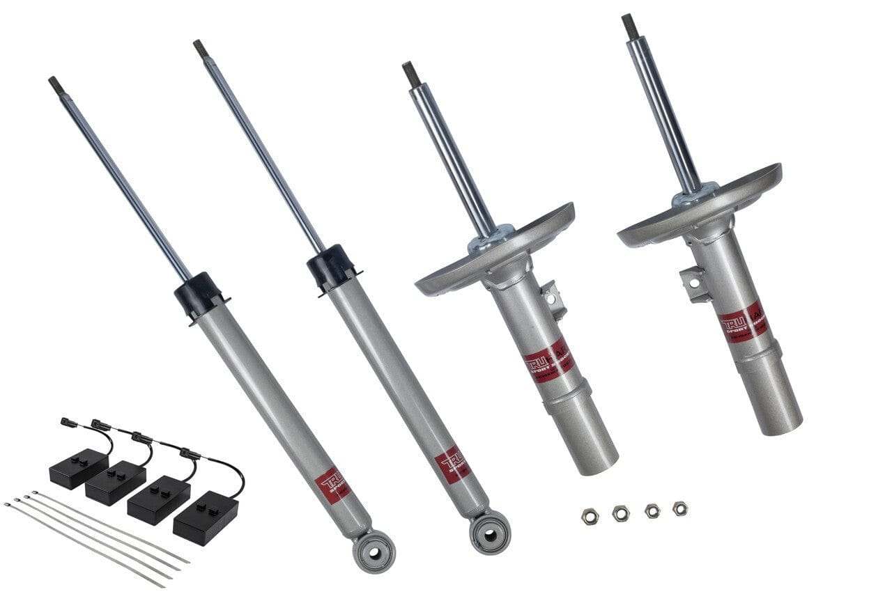 TruHart Sport Shocks w/ Bypass Modules for 2017-2024 Honda Civic Si/Sport Touring/Touring (FK) TH-H516-M