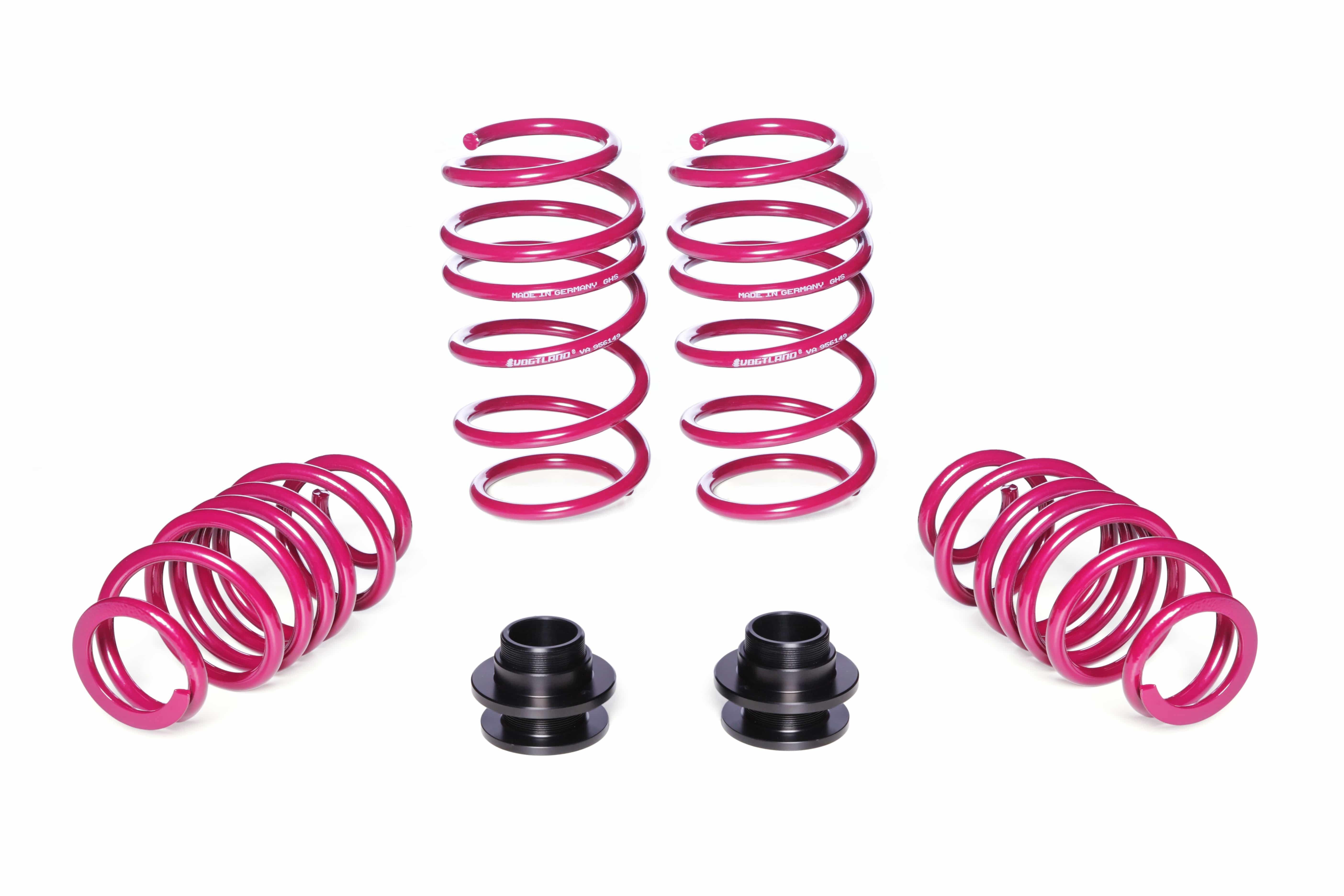 Vogtland Height-Adjustable Coilover Spring Kit for 2020-2025 Audi A3, More Than 1010 kg, Twist-Beam Rear Axle (8Y) 930006