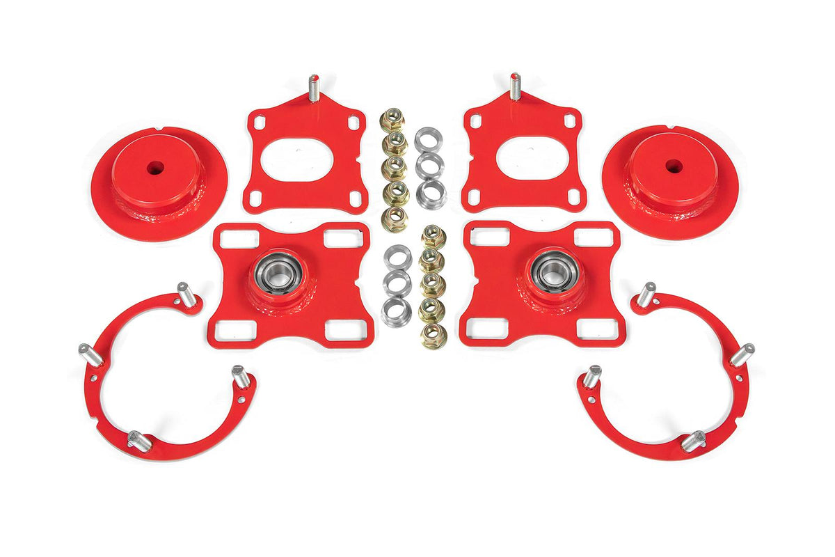 BMR Suspension Caster Camber Plates for 2007-2014 Ford Mustang Shelby GT500