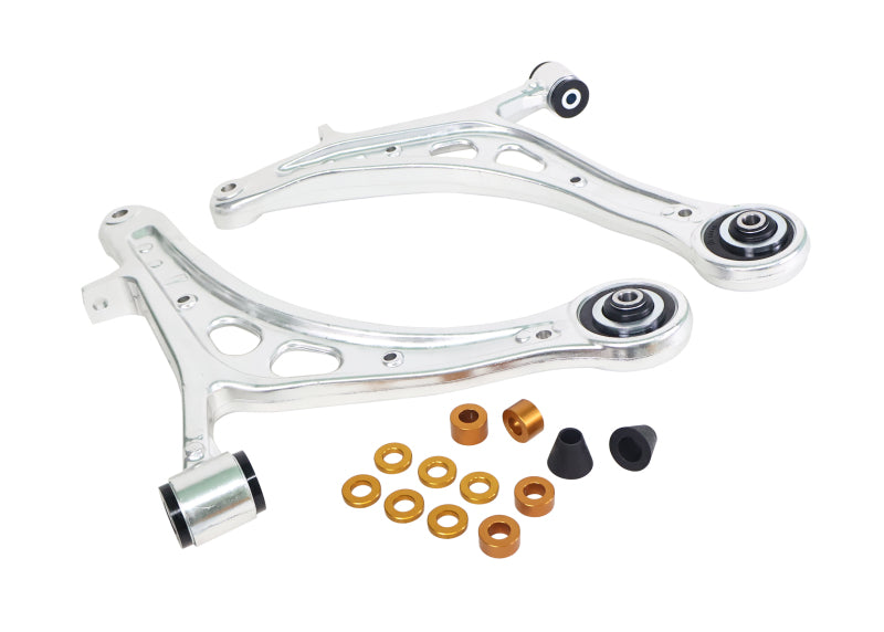 Whiteline Front Lower Control Arms with Caster Correction for 2015-2021 Subaru WRX (VA) KTA407