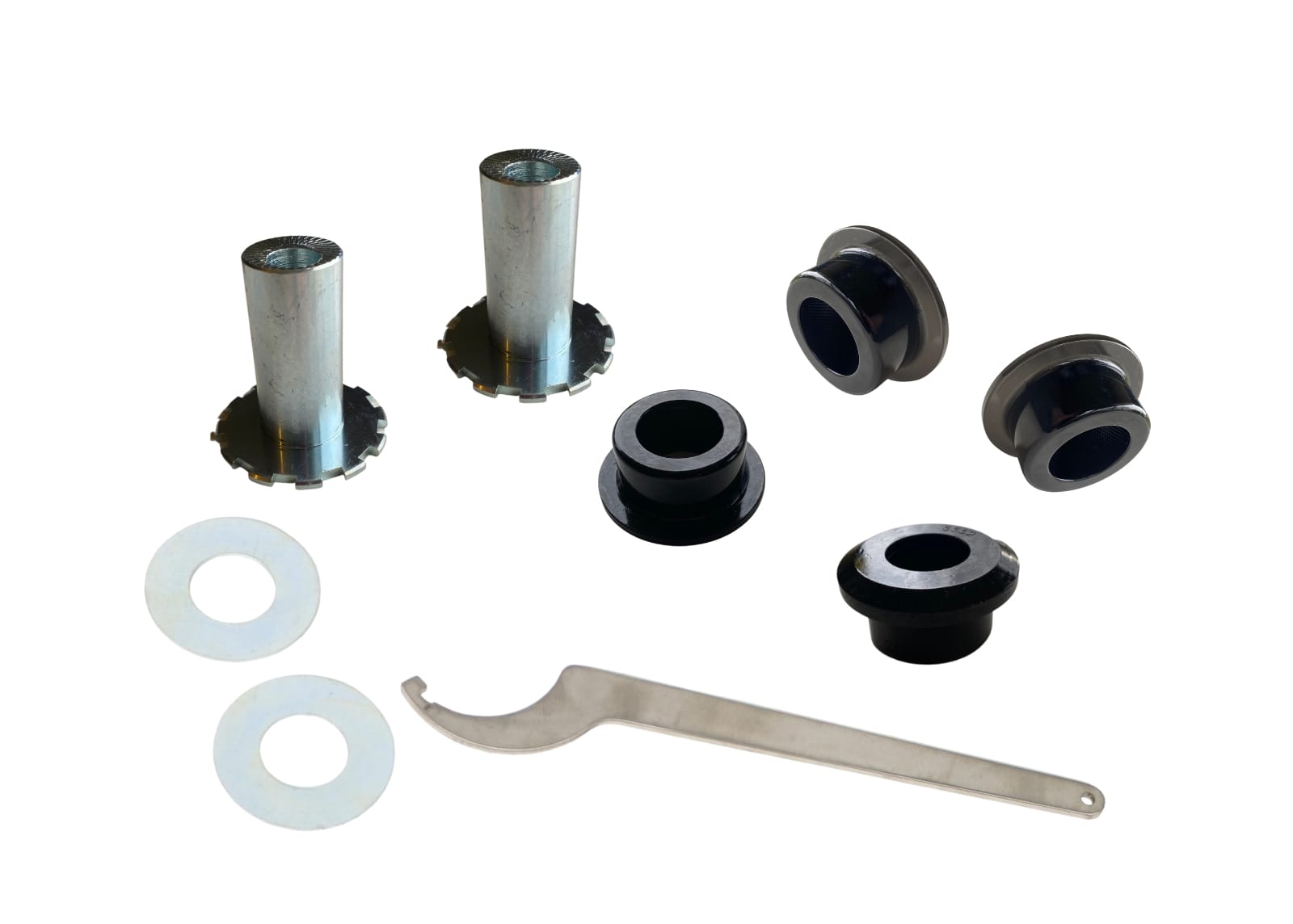 Whiteline Front Lower Inner Front Control Arm Bushing Kit - Double Offset for 2015-2026 Volkswagen Golf R (MQB) KCA539