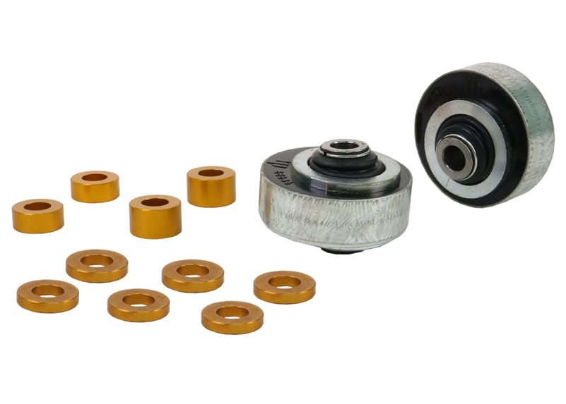 Whiteline Front Lower Inner Rear Control Arm Bushing Kit - Double Offset for 2012-2026 Subaru WRX (VA/VB) KCA425