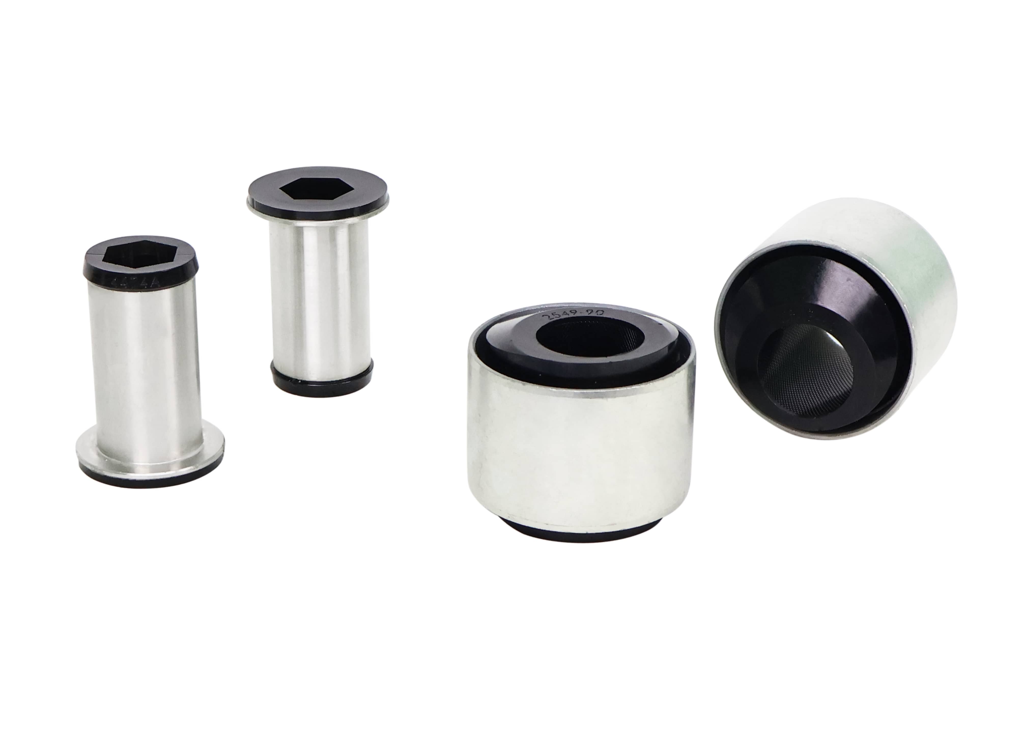 Whiteline Front Lower Inner Rear Control Arm Bushing Kit - Offset Caster for 2002-2013 Mini Cooper (R50/R56) KCA552