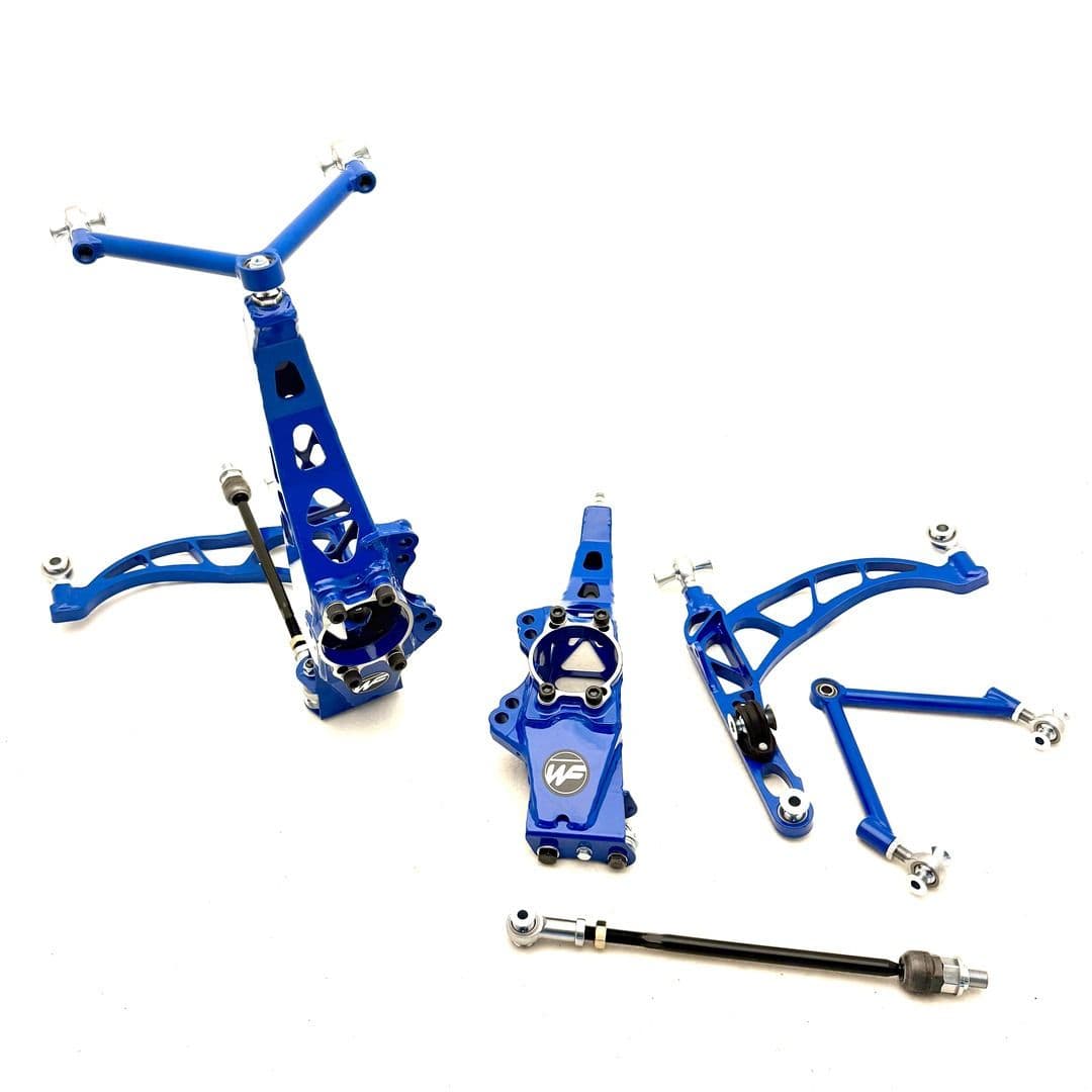 Wisefab Front Narrow Angle Lock Kit - 2003-2008 Nissan 350Z (Z33) WF350N