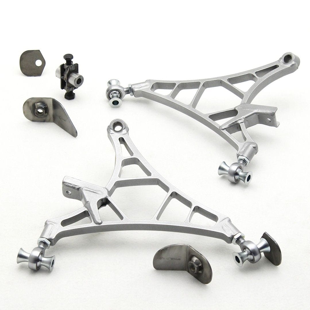 Wisefab Front Rally Lower Control Arm Kit for 2002-2005 Honda Civic Si (EP3) WFHC5