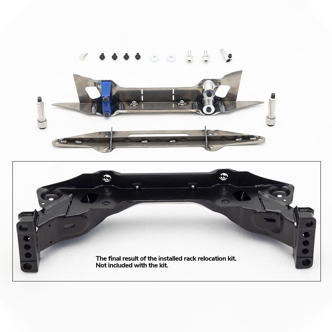 Wisefab Front Steering Rack Relocation Kit for 2003-2007 Infiniti G35 (V35) WF359