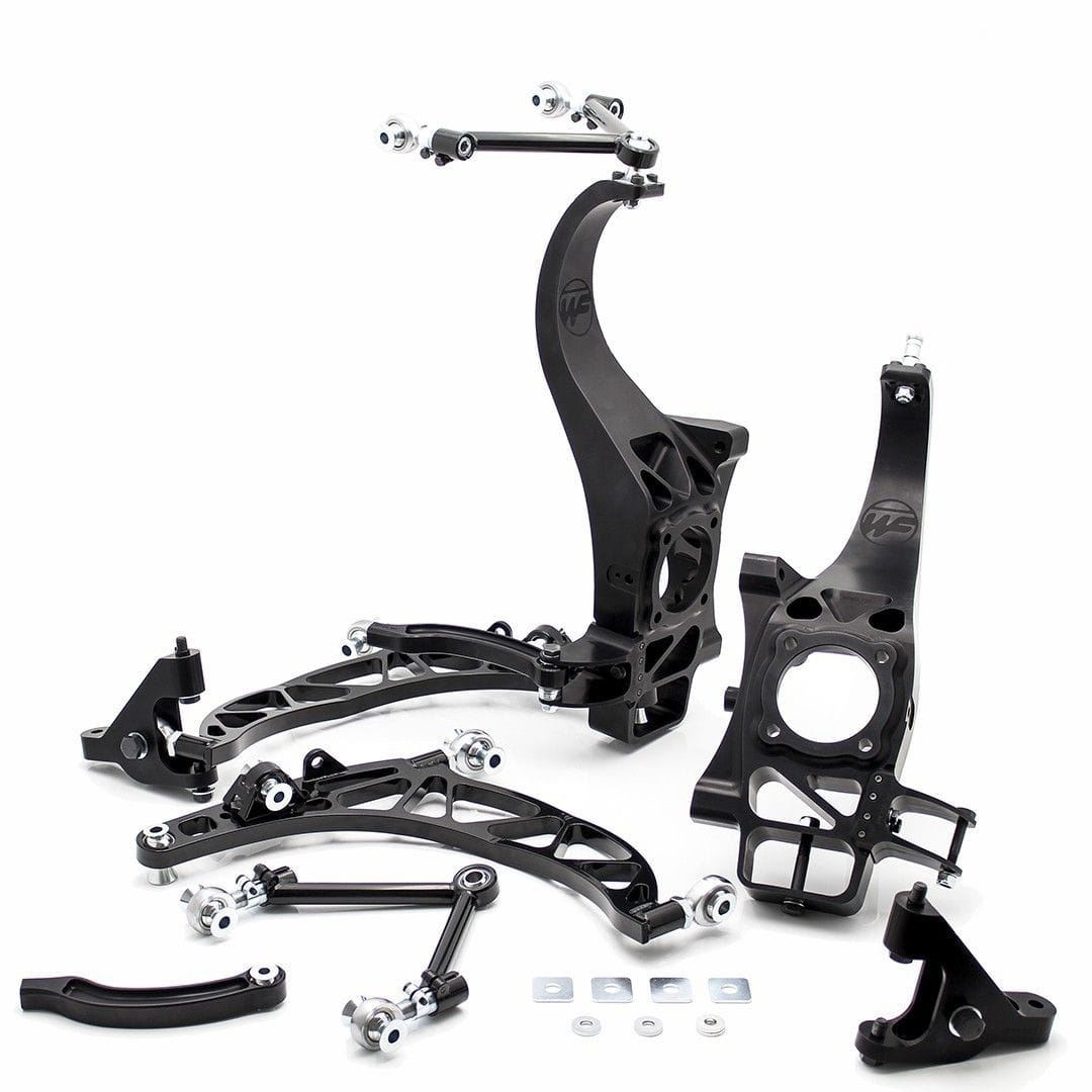 Wisefab Front Suspension Drop Knuckle Kit for 2009-2024 Nissan GT-R (R35) WF452