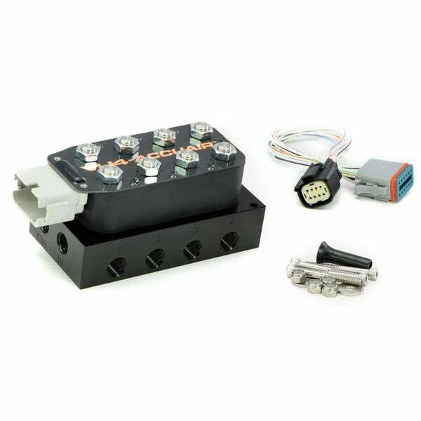 AccuAir VU4 4-Corner Manifold (NPT) | Air Suspension Valve