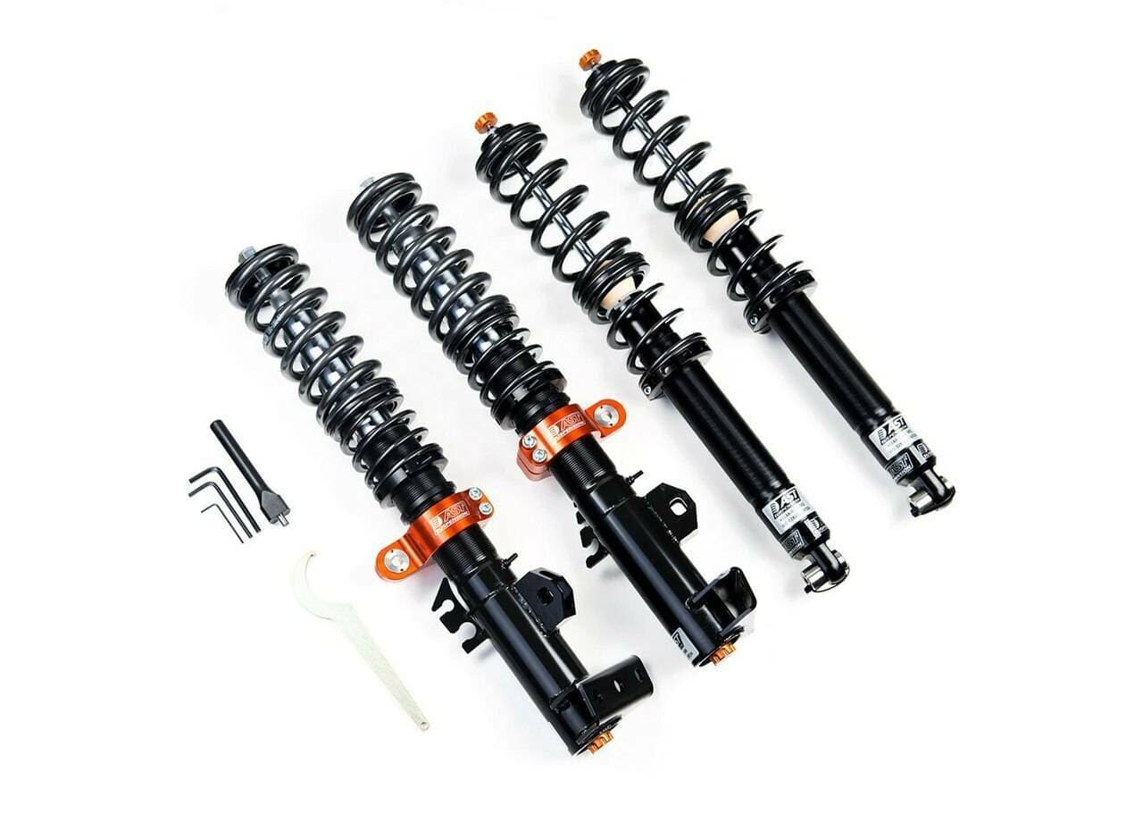 AST Suspension 5100 Series Coilovers (Excludes Front/Rear Top Mounts) (True Coilover) - 1998-1999 Mitsubishi Lancer Evolution (Evo 4/5/6) ACU-M3003S