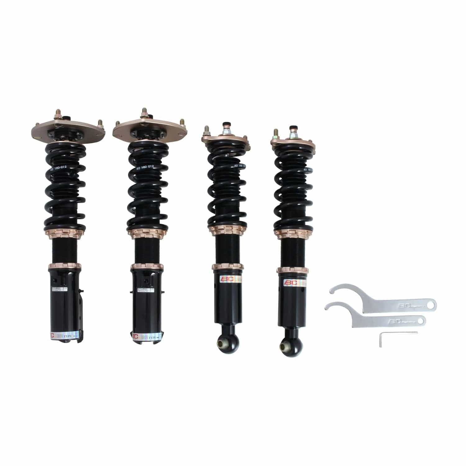 BC Racing BR Series Coilovers for 1989-1994 Mitsubishi Eclipse FWD (D22A) B-16-BR
