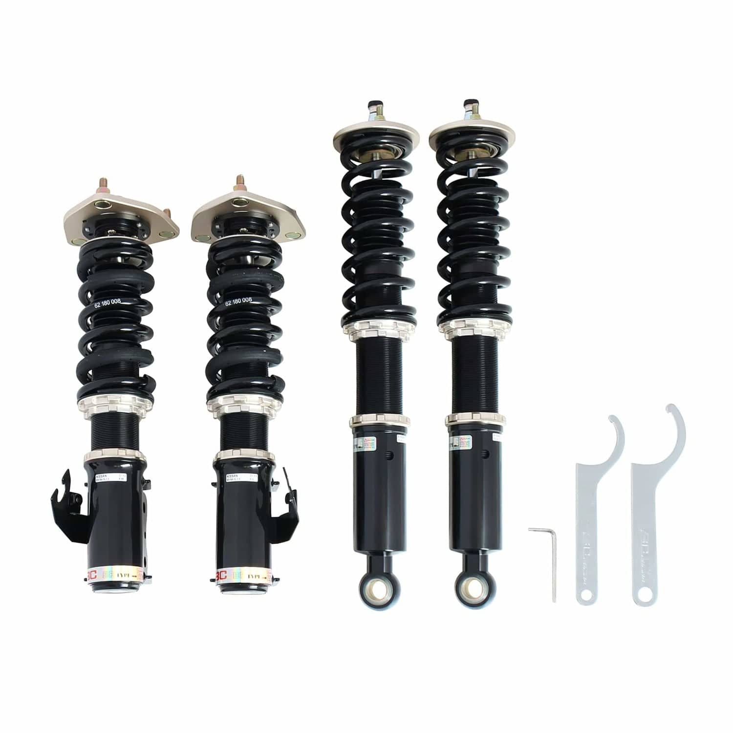 BC Racing BR Series Coilovers for 1989-1994 Nissan 240SX (S13) D-12-BR