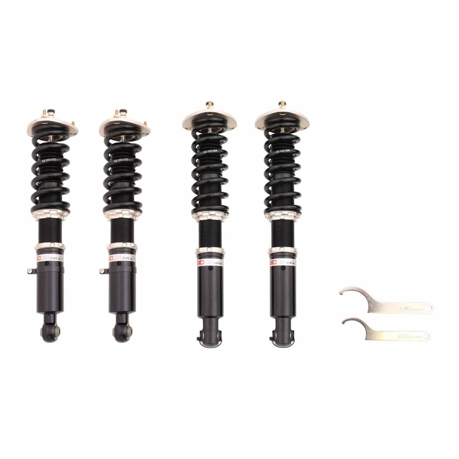 BC Racing BR Series Coilovers for 1992-2000 Toyota Chaser FWD
