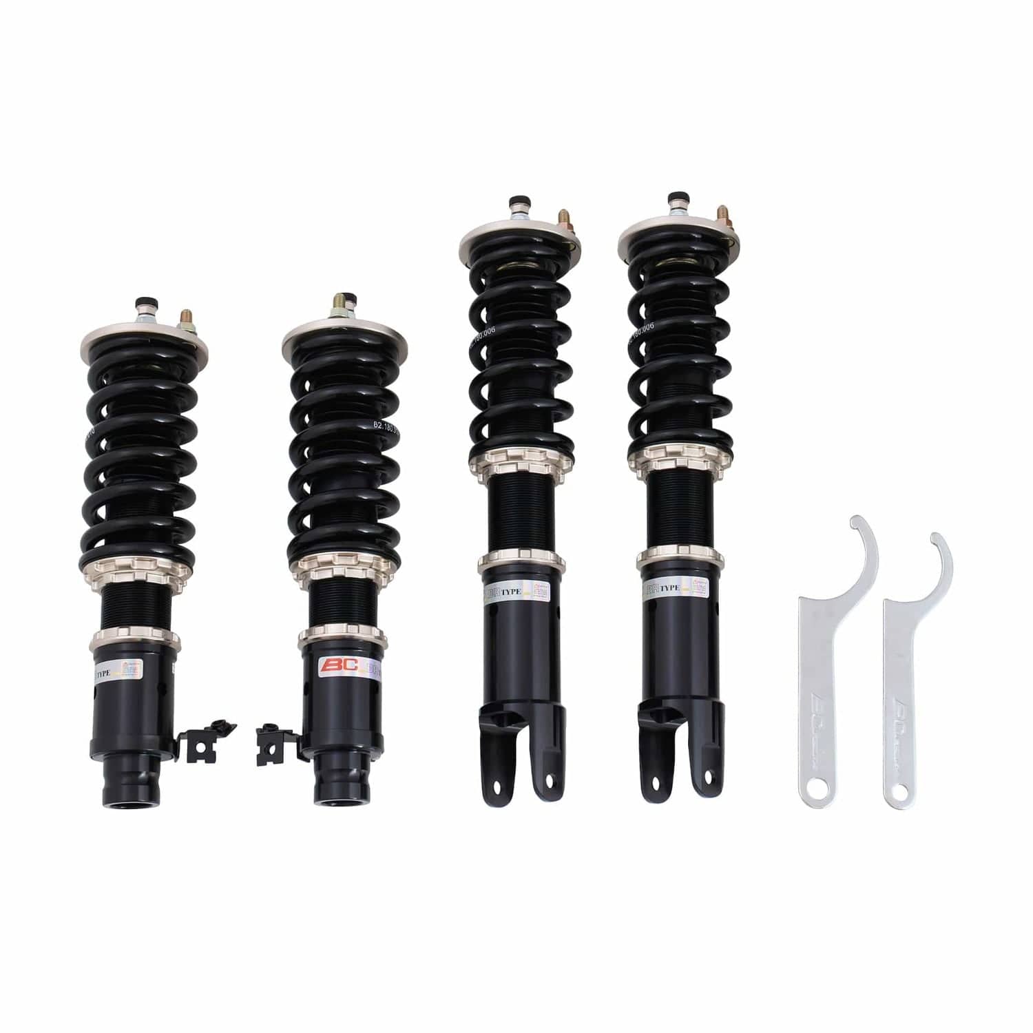BC Racing BR Series Coilovers 1993-1997 Honda Del Sol FWD (Rear