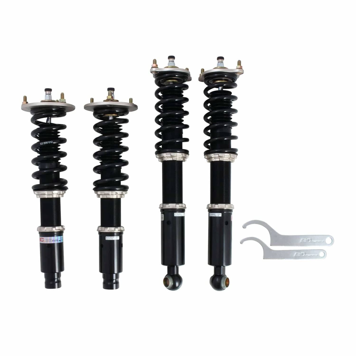 BC Racing BR Series Coilovers for 1994-1998 Mitsubishi Galant (EC5W/EC5A) B-01-BR