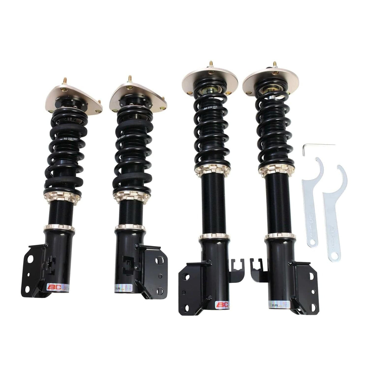 BC Racing BR Series coilovers for the Subaru Legacy