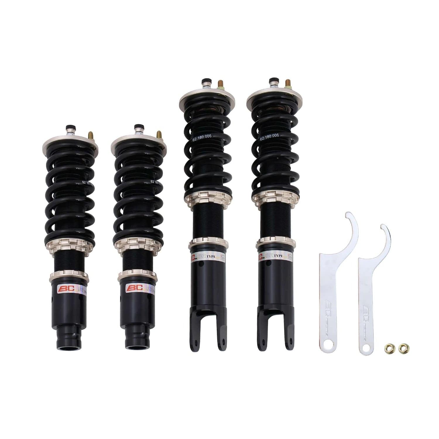 BC Racing BR Series Coilovers for 1996-2000 Honda Civic Rear Fork (EK/EM) A-03-BR