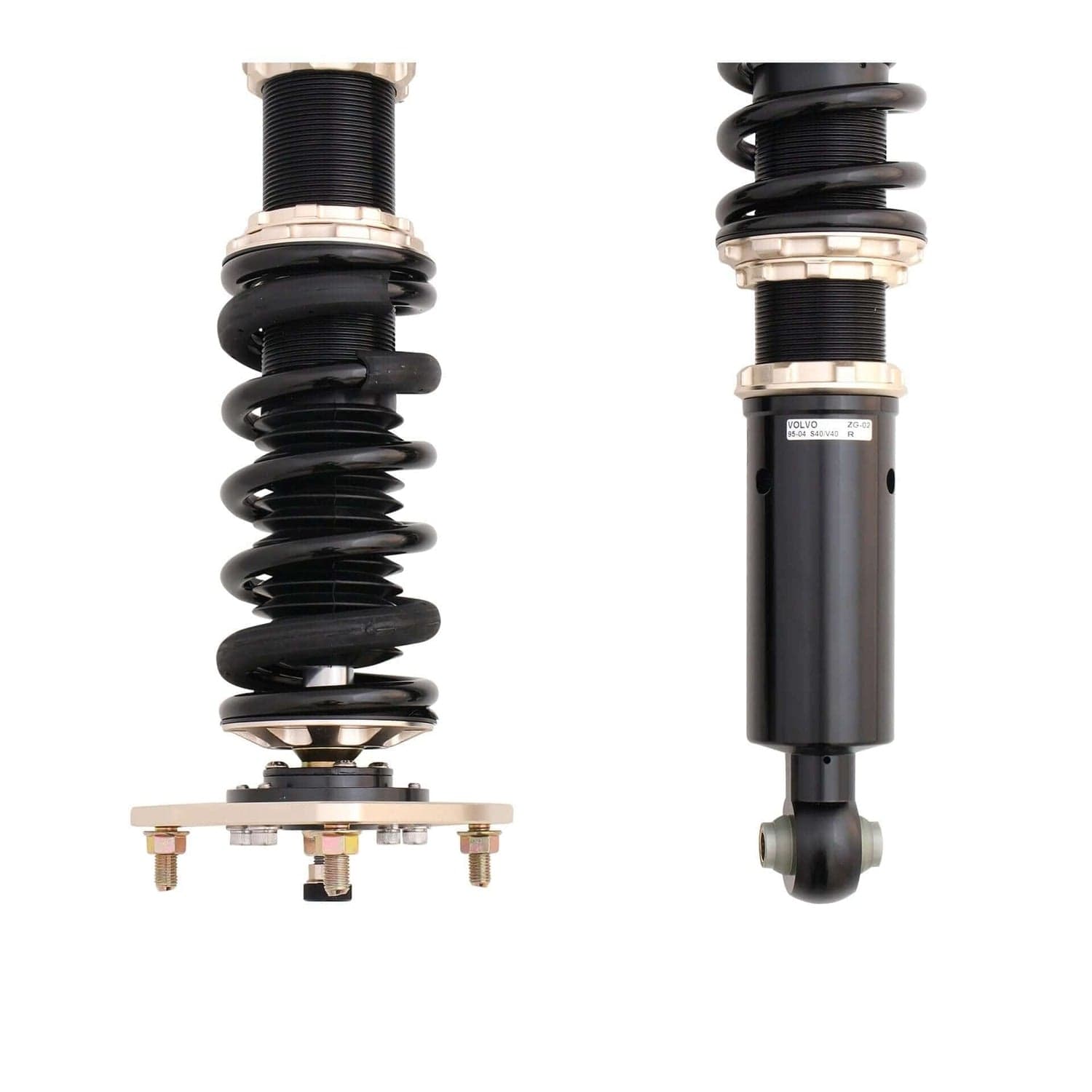 BC Racing BR Series Coilovers for 2000-2004 Volvo S40 ZG-02-BR