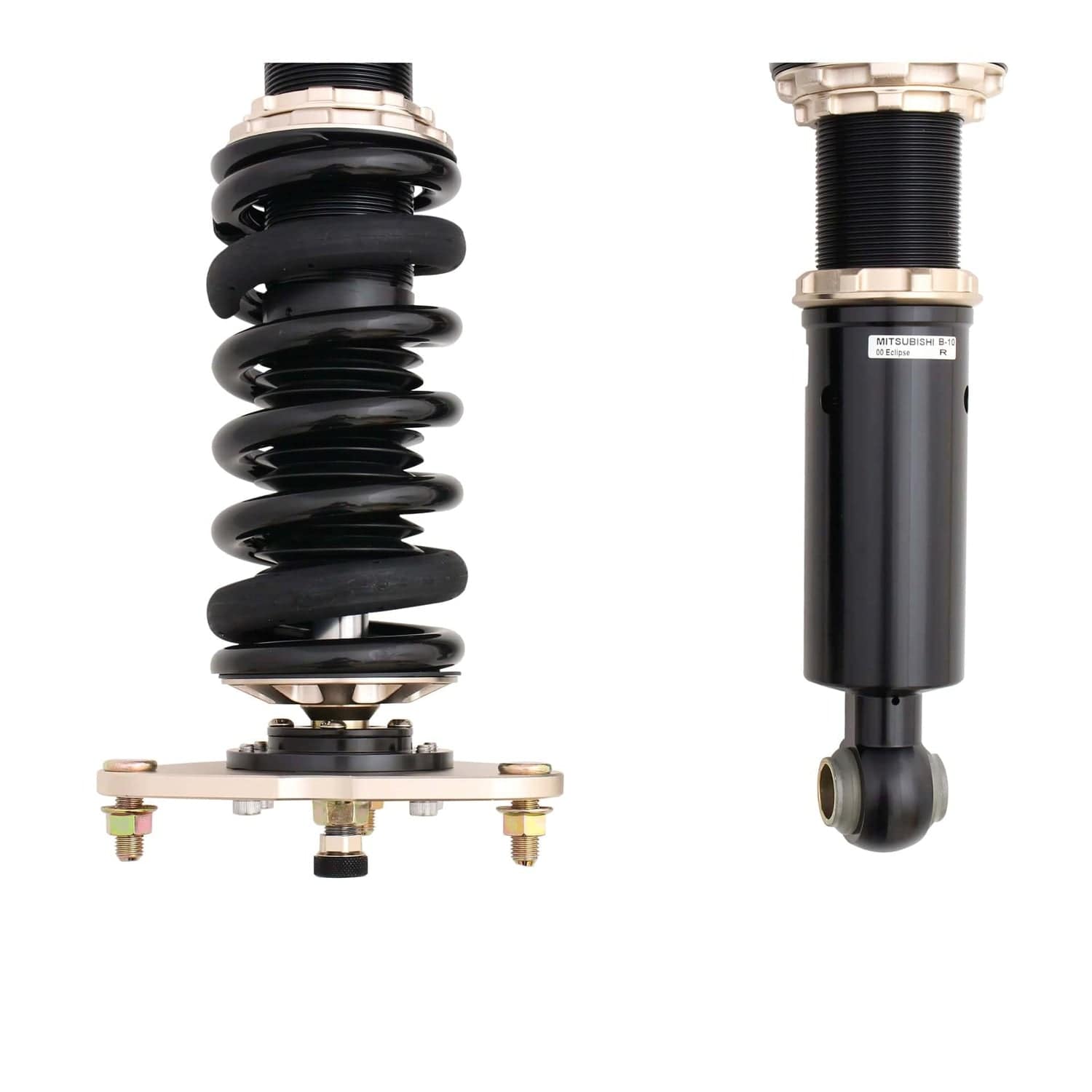 BC Racing BR Series Coilovers for 2000-2005 Mitsubishi Eclipse (D53A/D52) B-10-BR