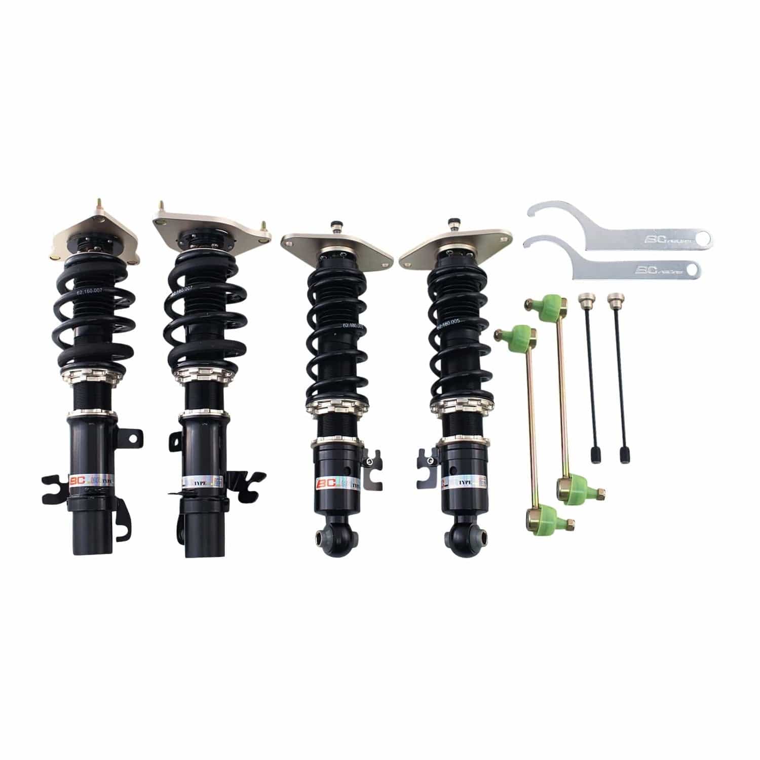 BC Racing BR Series Coilovers for 2002-2006 Mini Cooper (RE16) T-01-BR