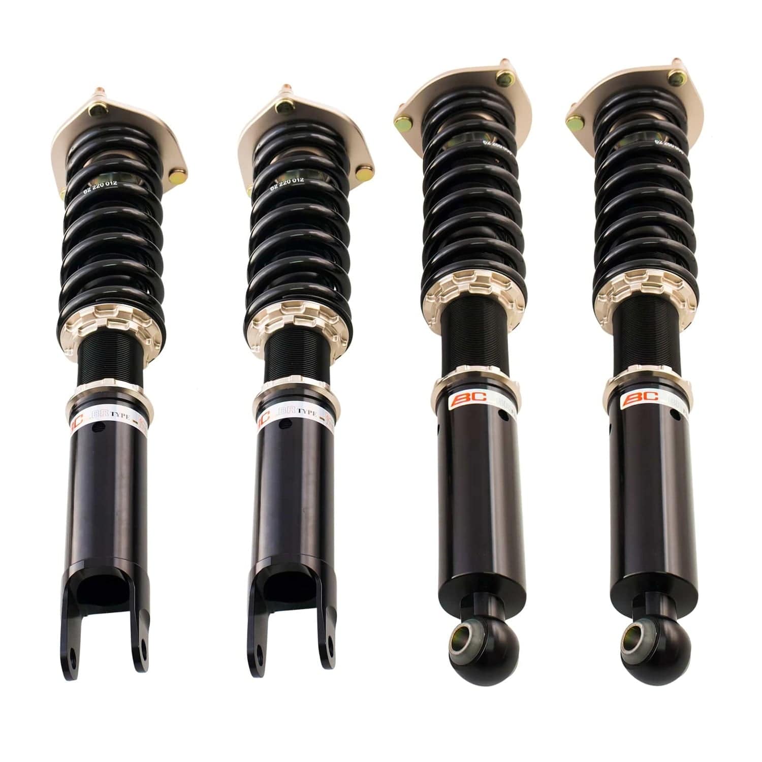 BC Racing BR Series Coilovers for 2007-2017 Lexus LS460 RWD (USF40) R-10-BR