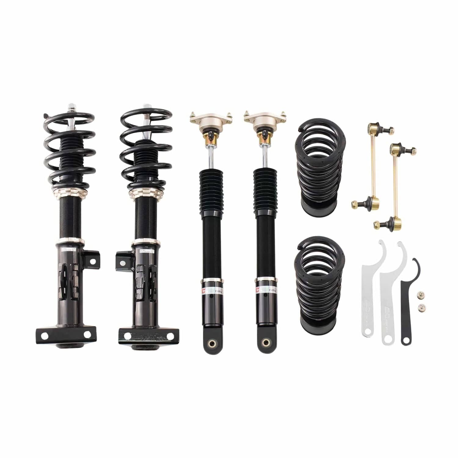BC Racing BR Series Coilovers for 2008-2015 Mercedes-Benz C63 AMG (W204) J-04-BR