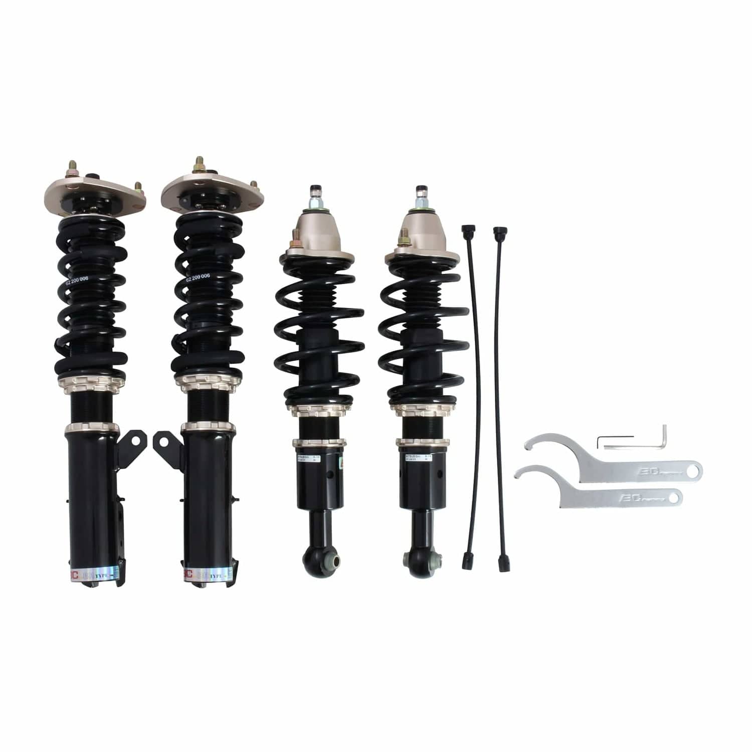 BC Racing BR Series Coilovers for 2008-2017 Mitsubishi Lancer FWD/AWD (CY4A/CY5A) B-19-BR
