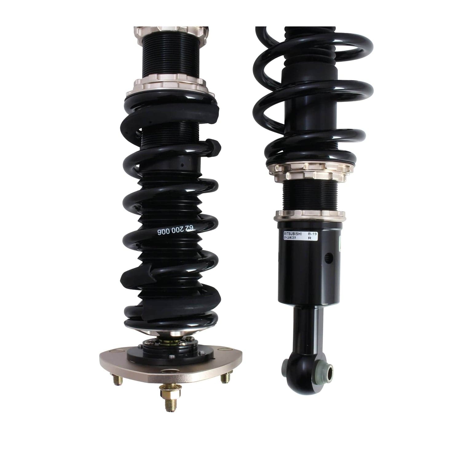 BC Racing BR Series Coilovers for 2008-2017 Mitsubishi Lancer FWD/AWD (CY4A/CY5A) B-19-BR