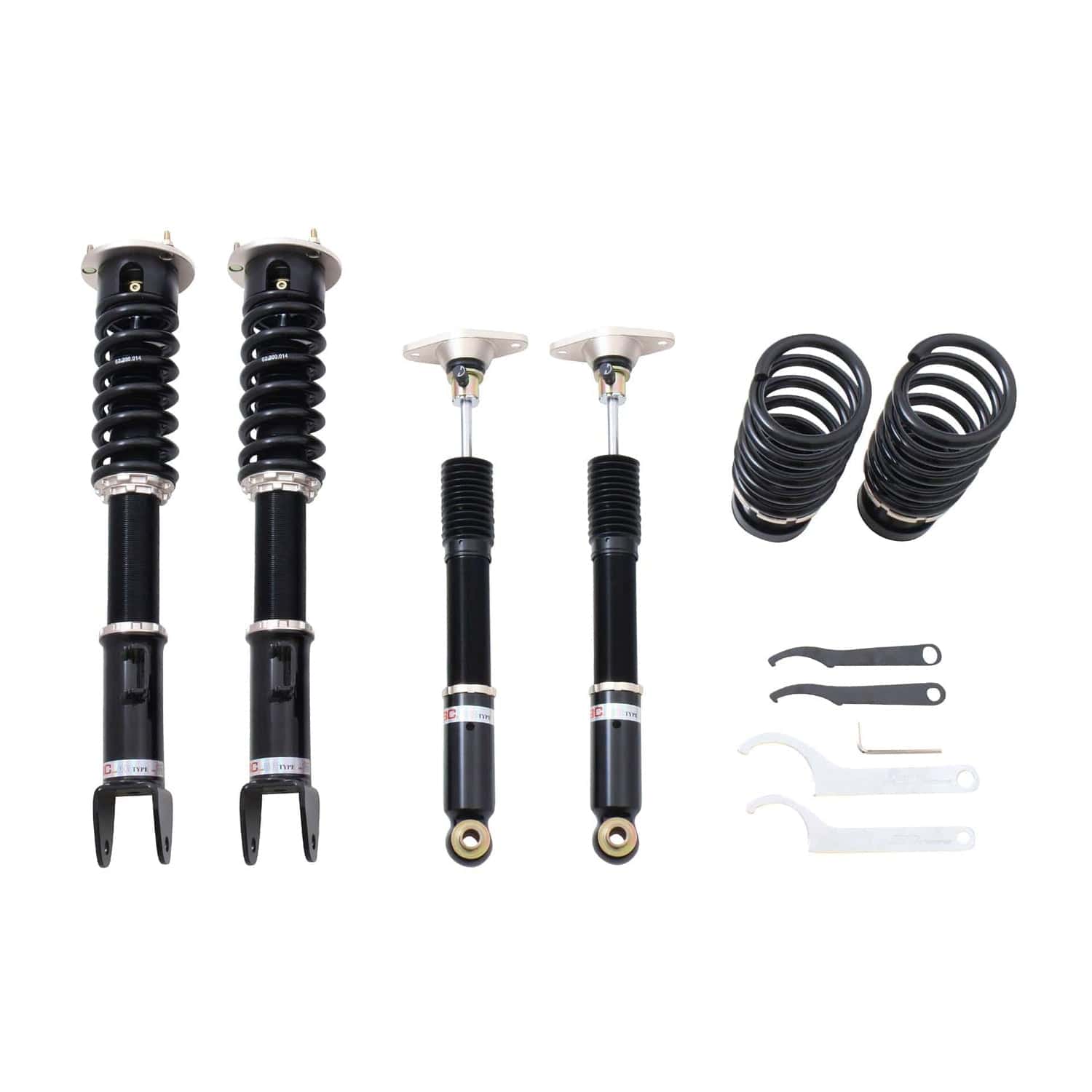 BC Racing BR Series Coilovers for 2009-2014 Hyundai Genesis R-Spec V8 Sedan (BH) M-20-BR