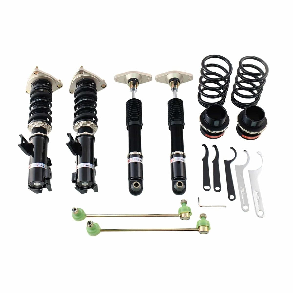 BC Racing BR Series Coilovers for 2010-2016 Hyundai Genesis Coupe (BK) M-11-BR