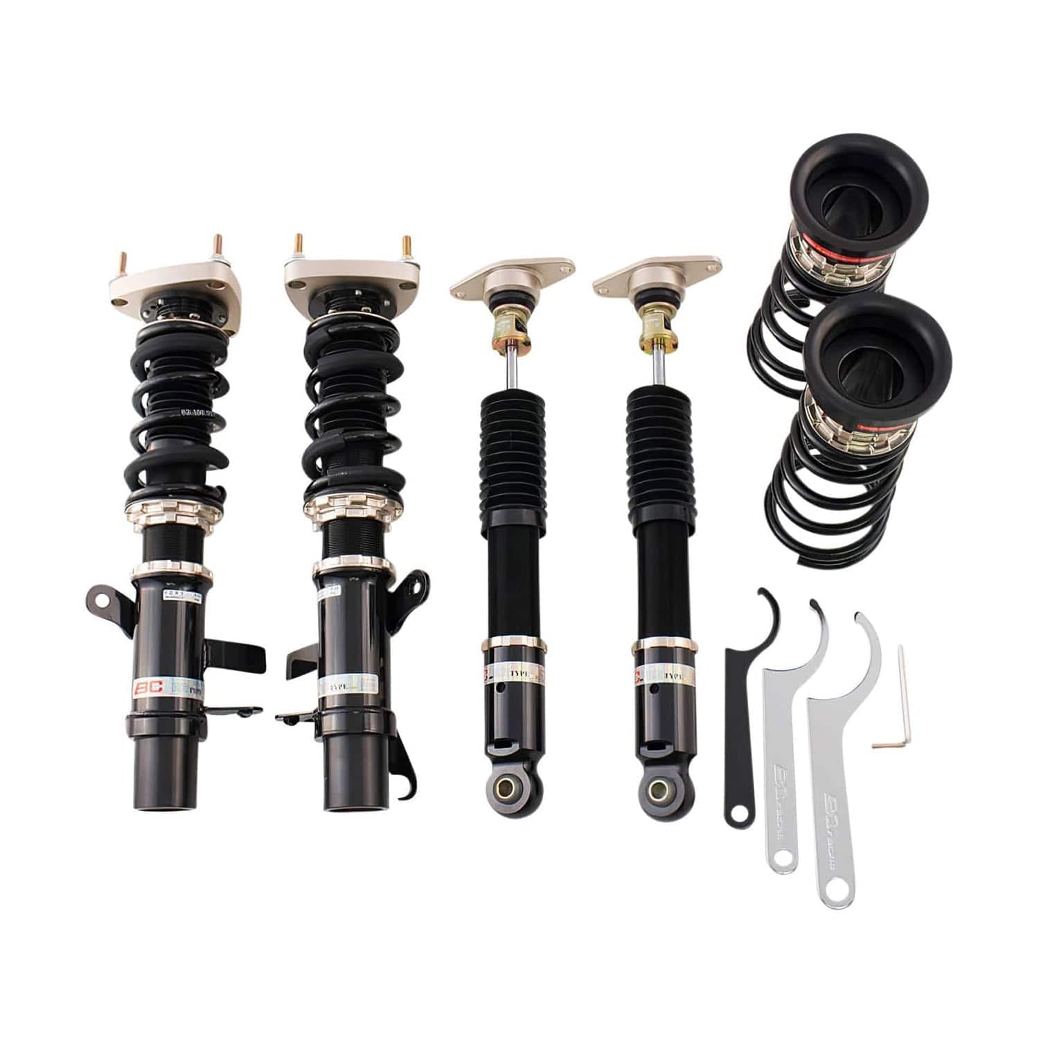 BC Racing BR Series Coilovers for 2013-2018 Ford Focus ST (MK3) E-22-BR